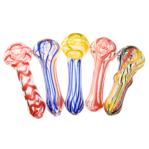 [4SPIRAL 30] 4" Cyclo-Spiral Hand Pipe - 30ct