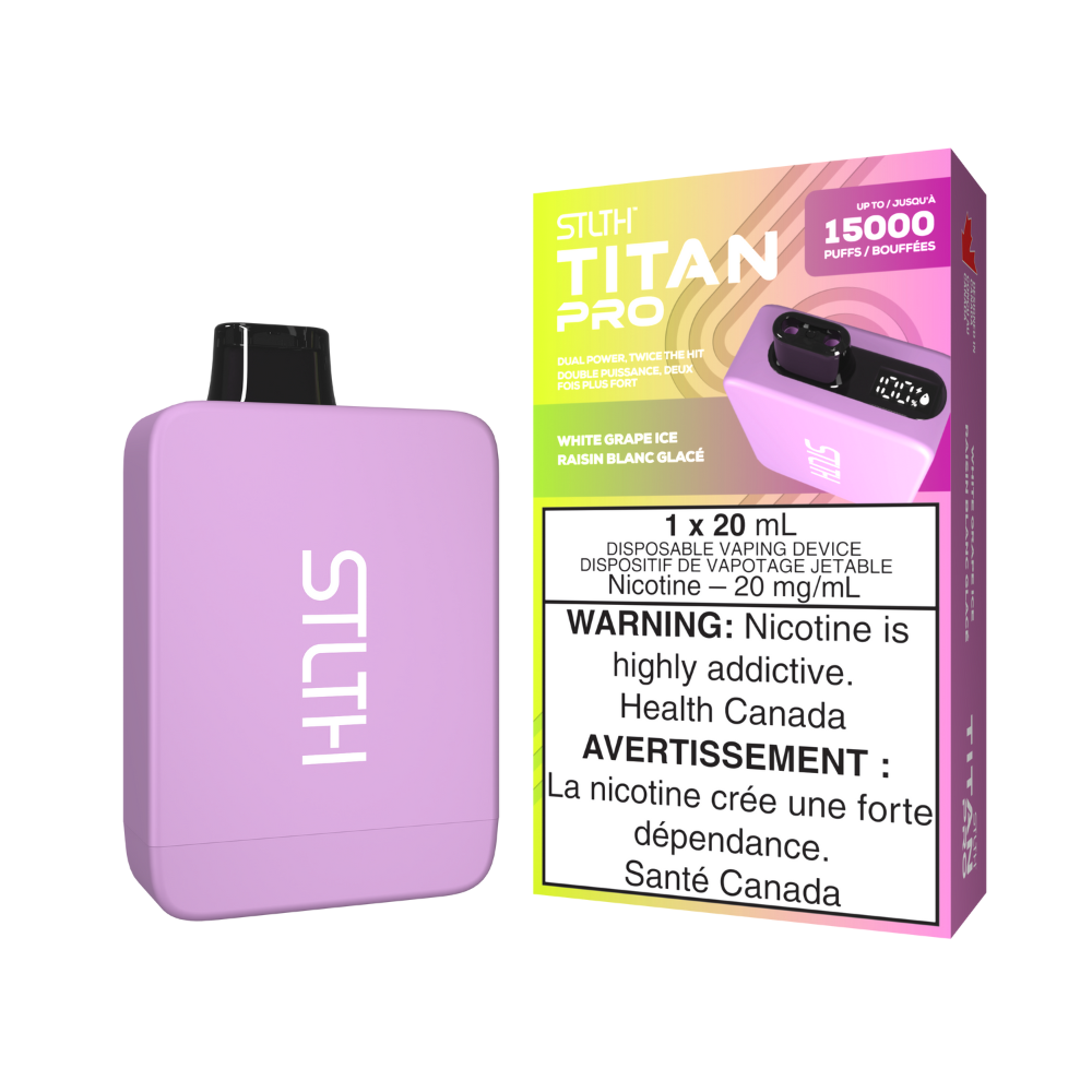 STLTH Titan Pro 15K Disposable Vape - 5ct