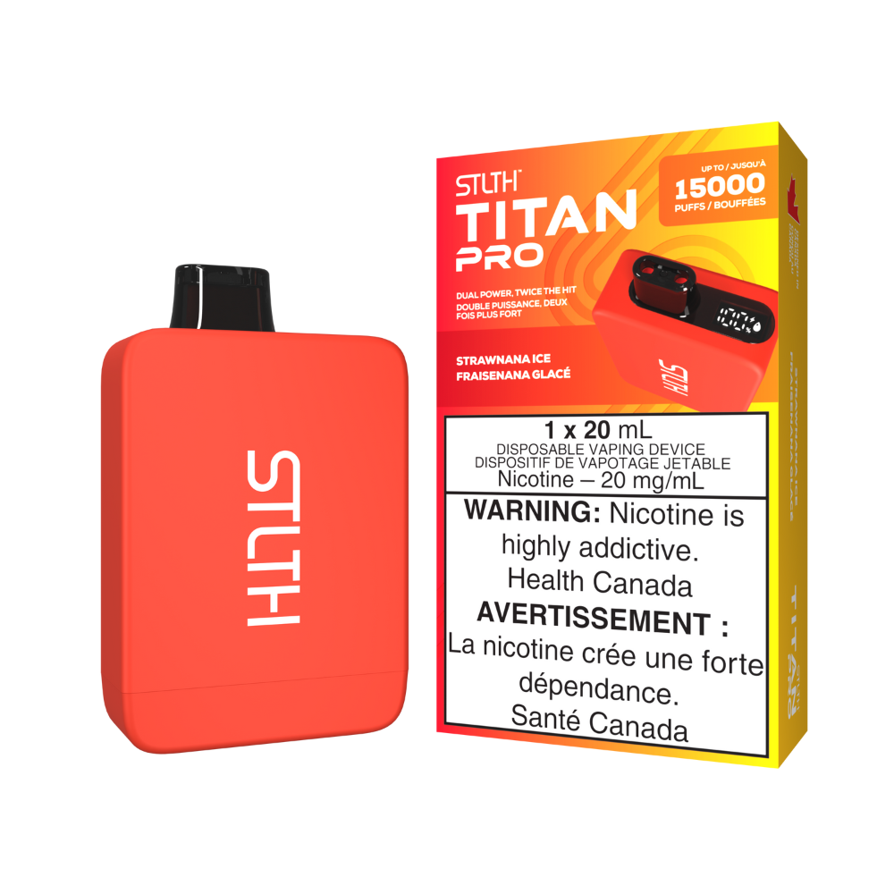 STLTH Titan Pro 15K Disposable Vape - 5ct