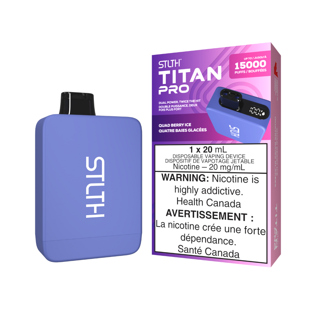 STLTH Titan Pro 15K Disposable Vape - 5ct