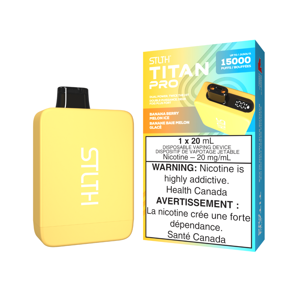 STLTH Titan Pro 15K Disposable Vape - 5ct