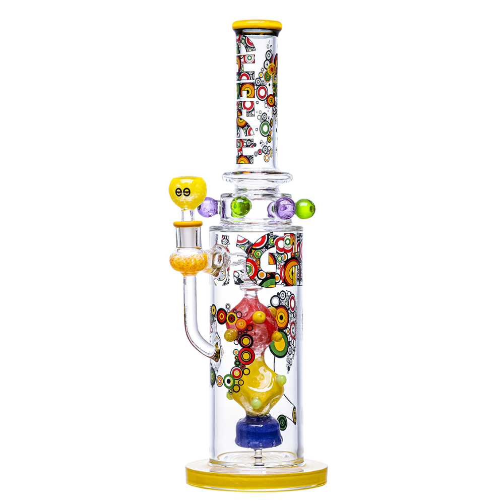 16" Cheech Decal & Dice Bong