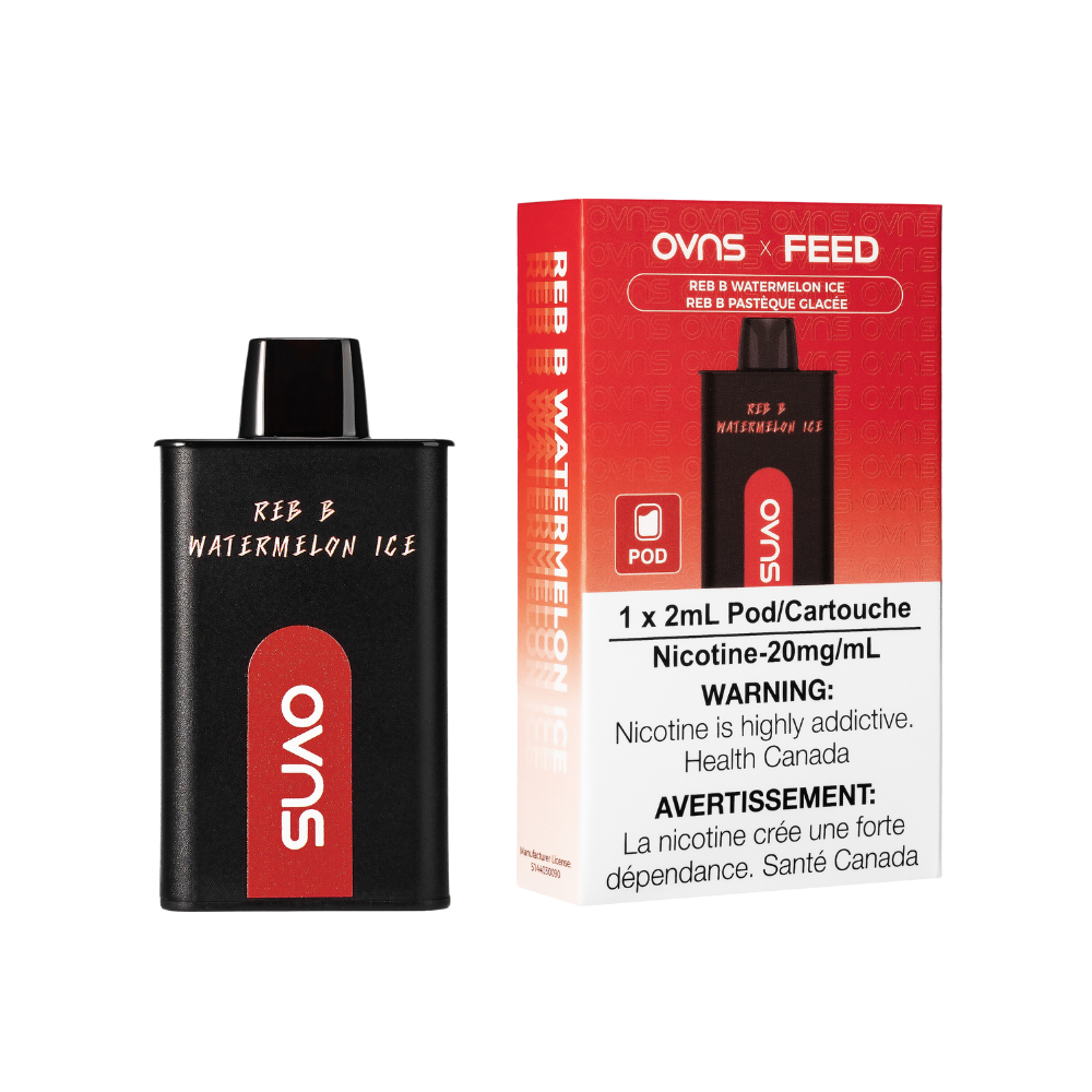 OVNS x FEED 15K Puffs Pre Filled Pods - 3ct