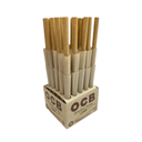 OCB Virgin Unbleached 1 1/4 Pre-Rolled Cones Mini Tower- 50ct