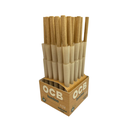 OCB Virgin Unbleached 1 1/4 Pre-Rolled Cones Mini Tower- 50ct