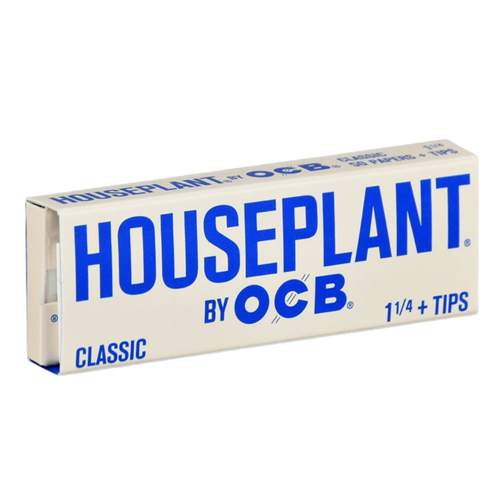 OCB Houseplant Bamboo 1 1/4 Rolling Papers & Tips - 24ct