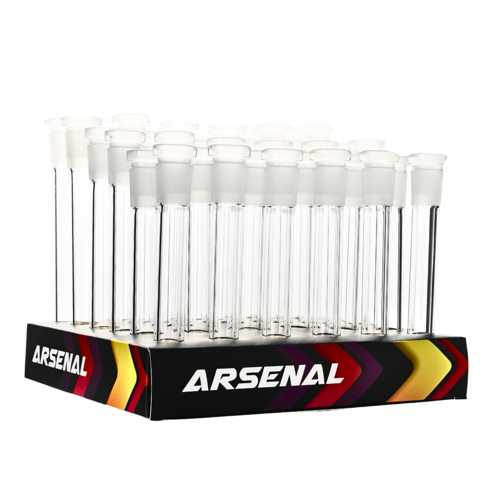 Clear Downstem Assorted Sizes - 48ct