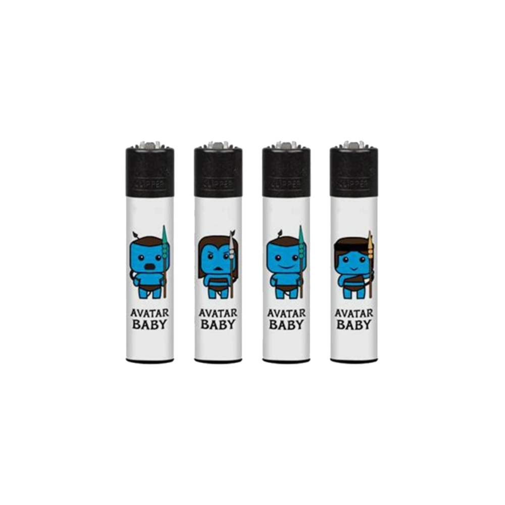 Clipper Classic Avatar Babies Lighters - 48ct