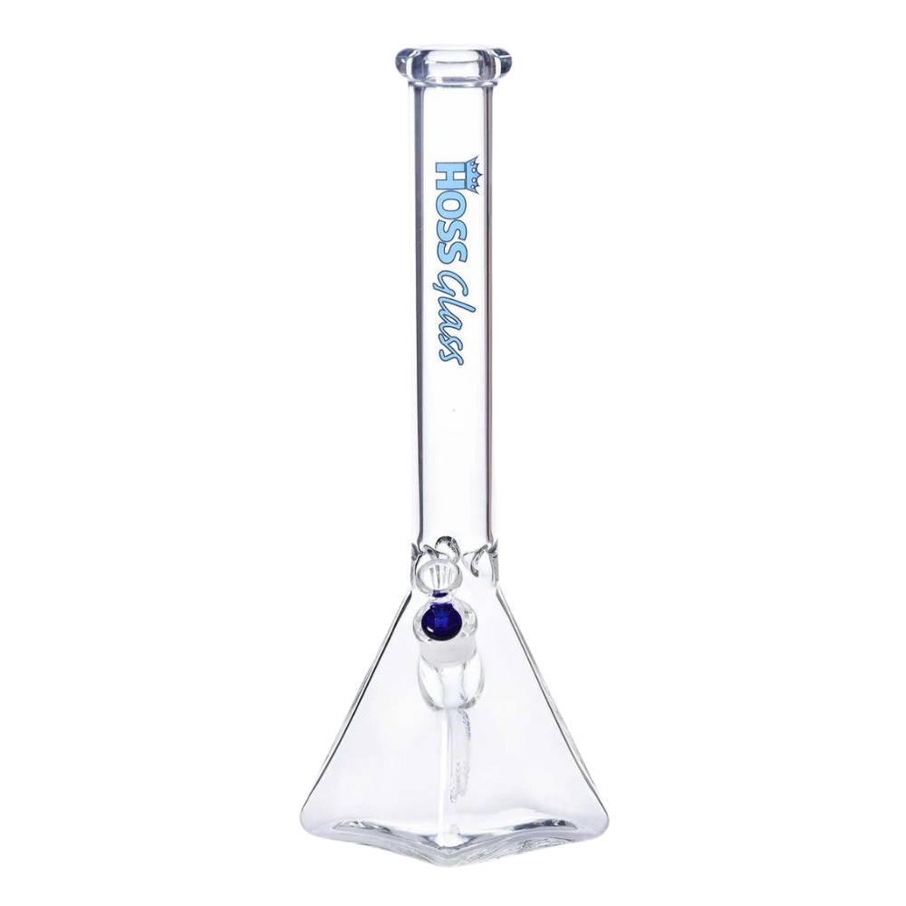 Hoss Glass 18" Pyramid Base Beaker