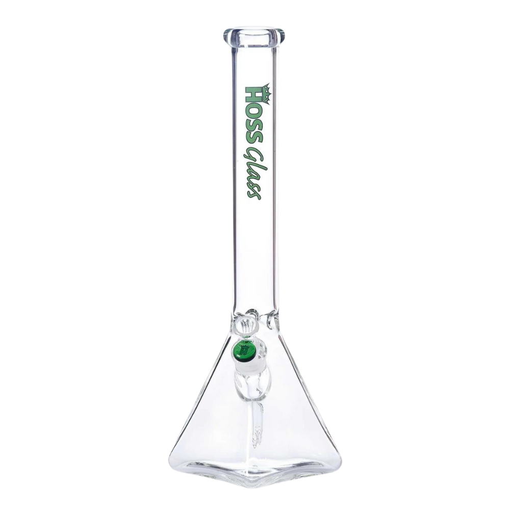 Hoss Glass 18" Pyramid Base Beaker