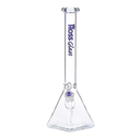 Hoss Glass 18" Pyramid Base Beaker