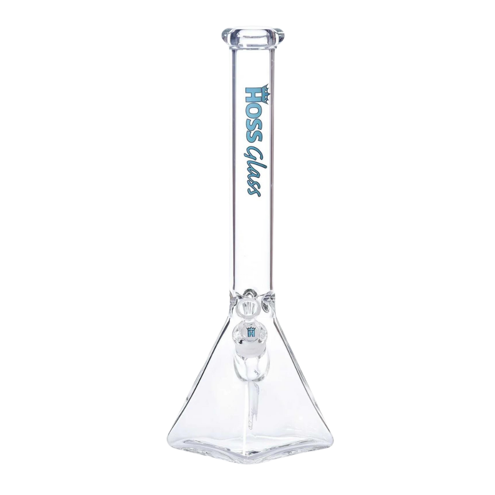 Hoss Glass 18" Pyramid Base Beaker