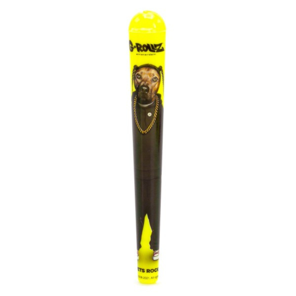 G-Rollz G-Tube 'Rap' Yellow Cone Holder - 36ct