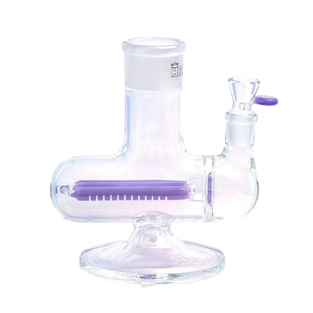 Hoss Glass Triple Inline Diffuser Base