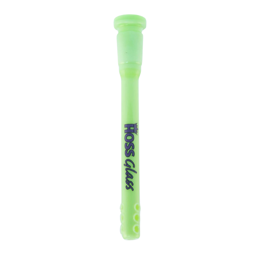 Hoss Glass 12cm Full Color Diffuser Downstem w/ Holes