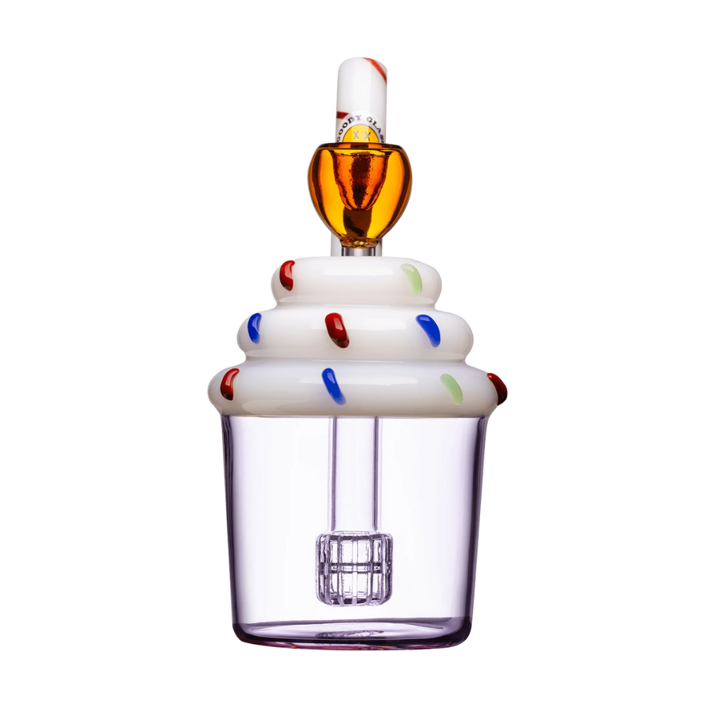 5" Hemper Cupcake Sprinkle Bubbler