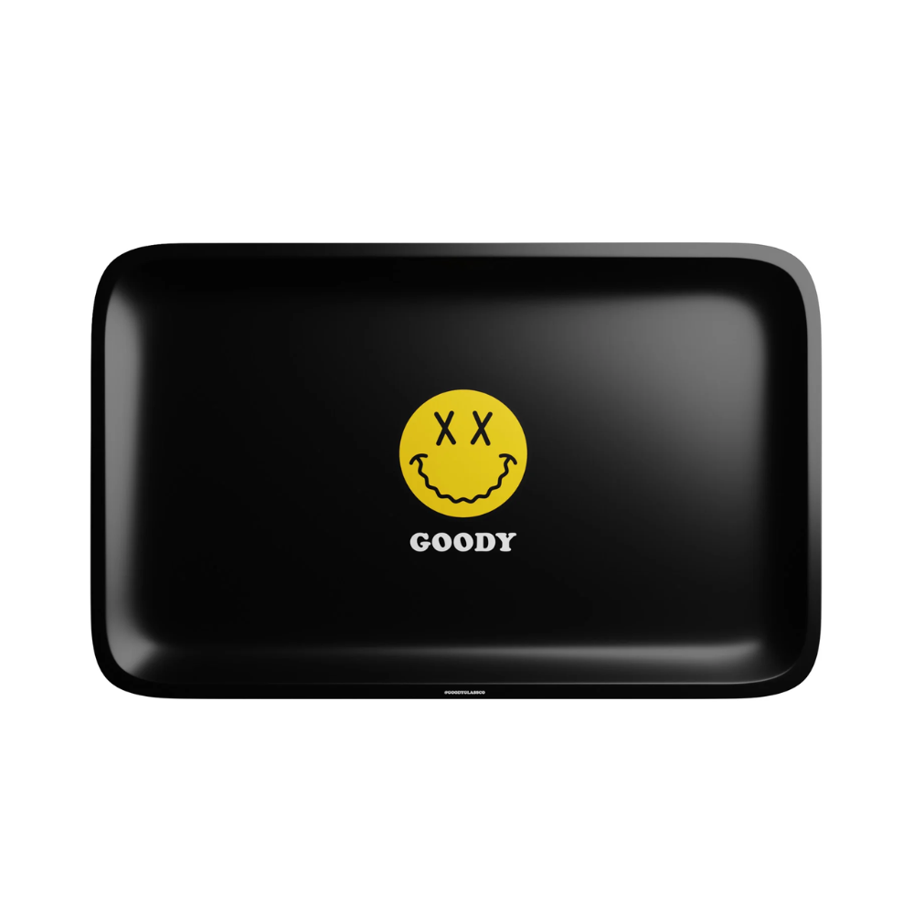 Goody Glass Black Big Face Rolling Tray