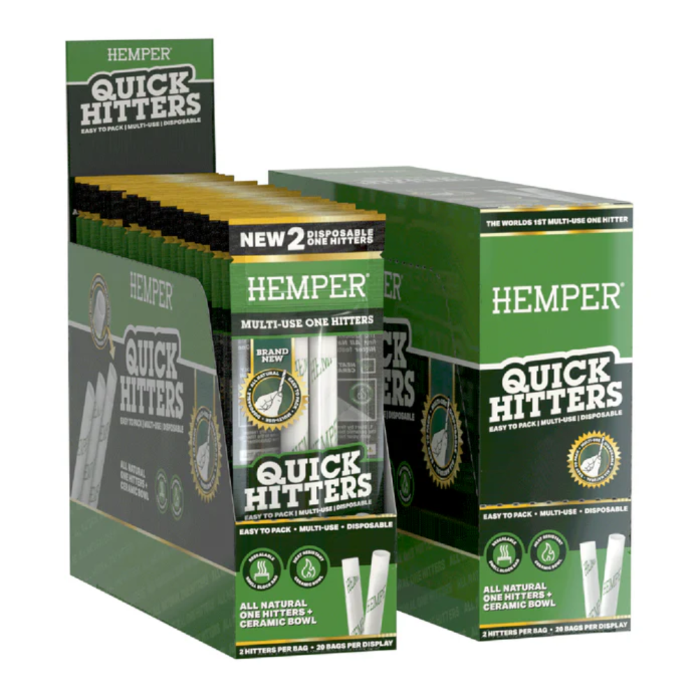 Hemper Quick Hitters Multi Use Disposable One Hitter