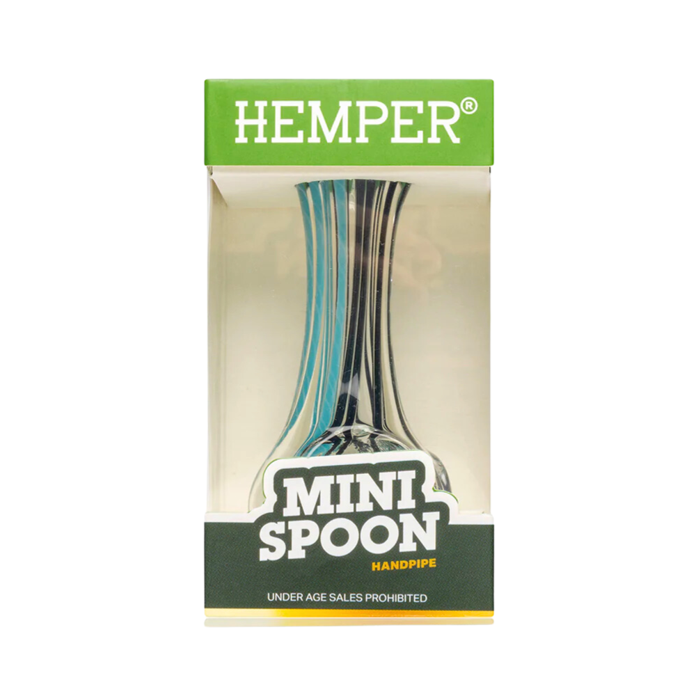 3.5" Hemper Mini Spoon Pipe - 8ct