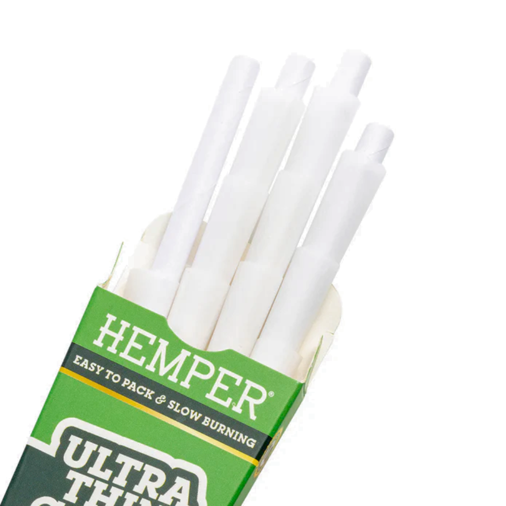 Hemper French White Paper Ultra Thin Mini Cones - 24ct