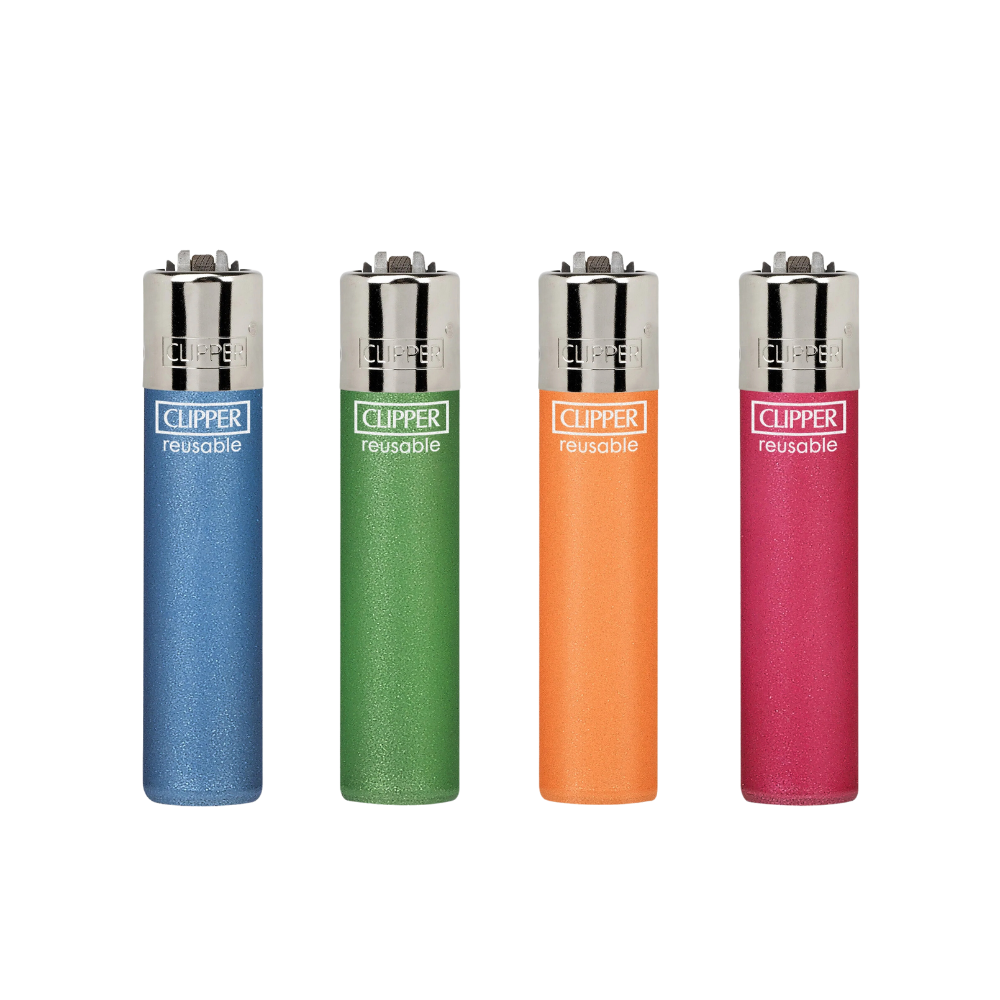 Clipper Painted Triple Gradient Lighters - 48ct