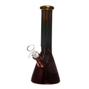 10" Opaque shimmer Glass Bong