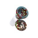 Hoss Glass 19mm Color Reversal Cone Bowl - Assorted Colours