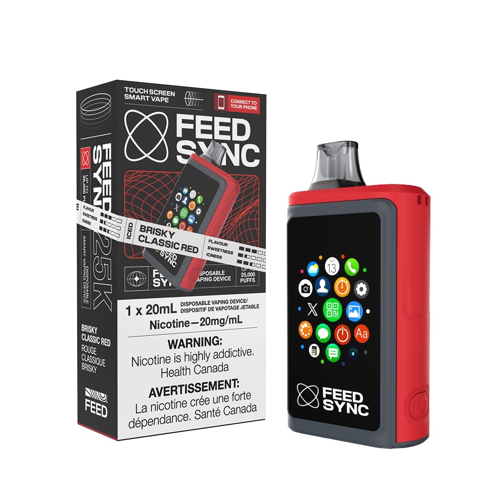 FEED SYNC 25k Puffs Disposable Vape - 3ct