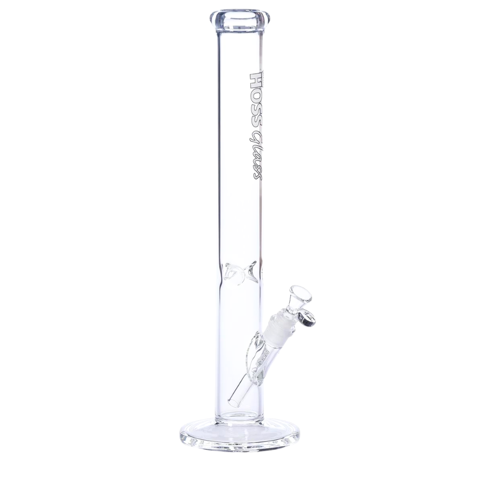 18" 5mm Hoss Glass Straight Tube