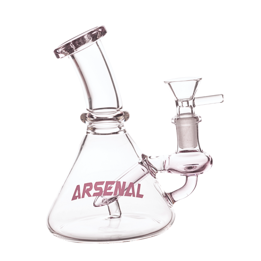 6" Arsenal Beaker Glass Bong