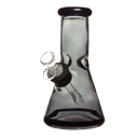 8" 7mm Clear Frosted Glass Bong w/ Gift Box