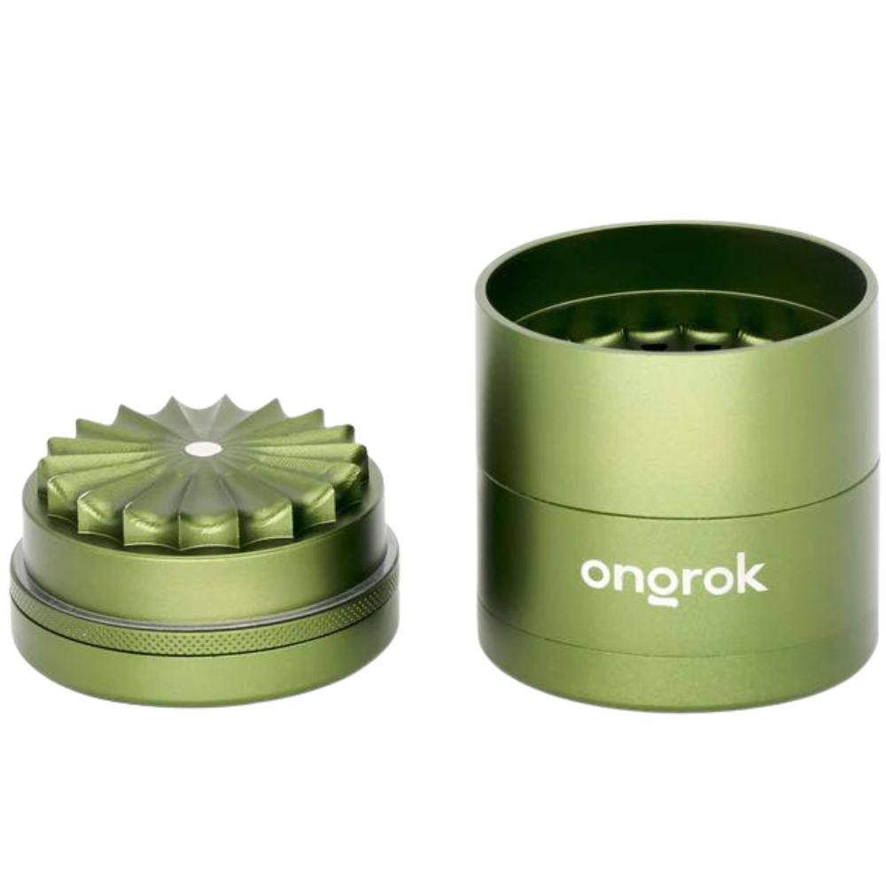 Ongrok 5pc Flower Petal Toothless Grinder w/ Storage