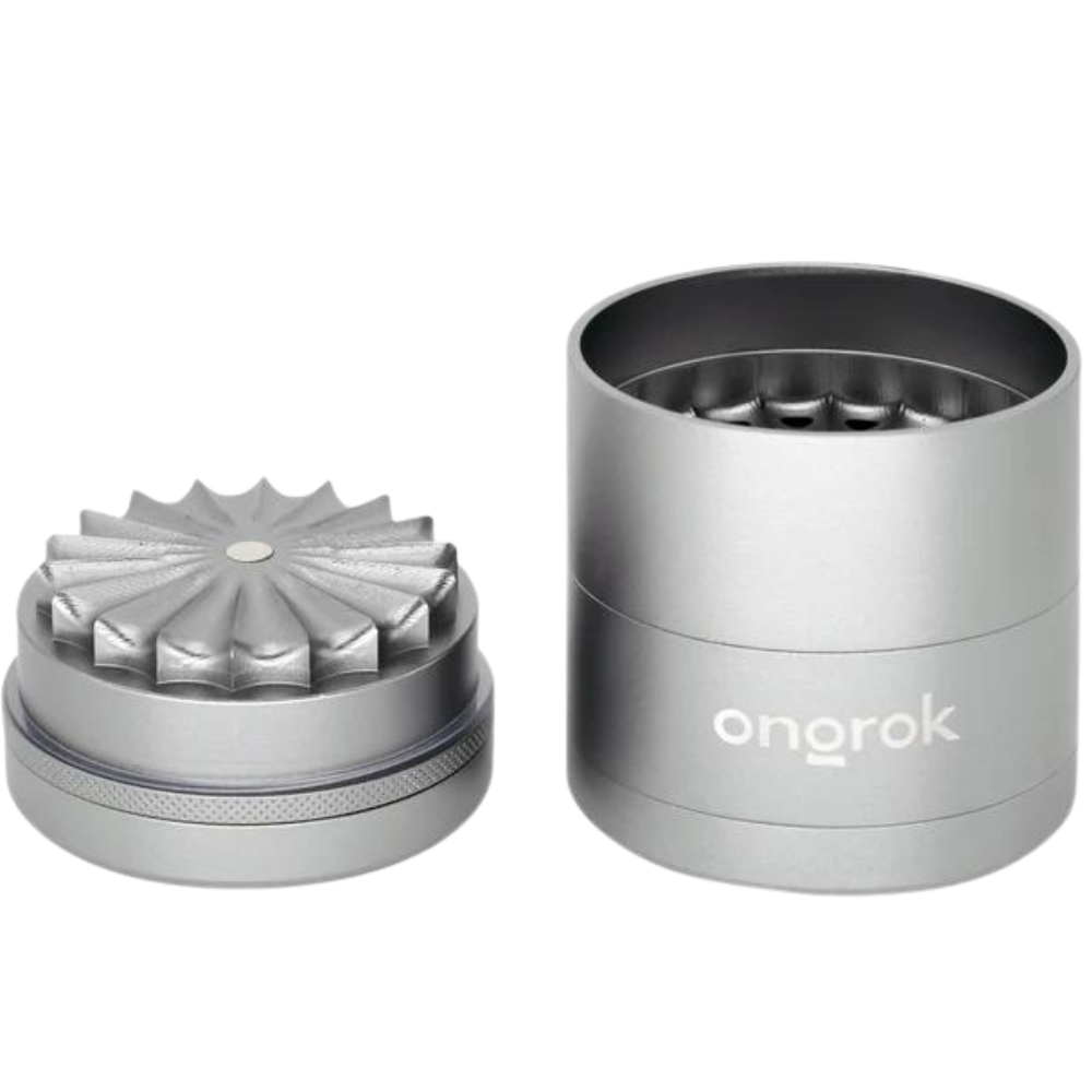 Ongrok 5pc Flower Petal Toothless Grinder w/ Storage