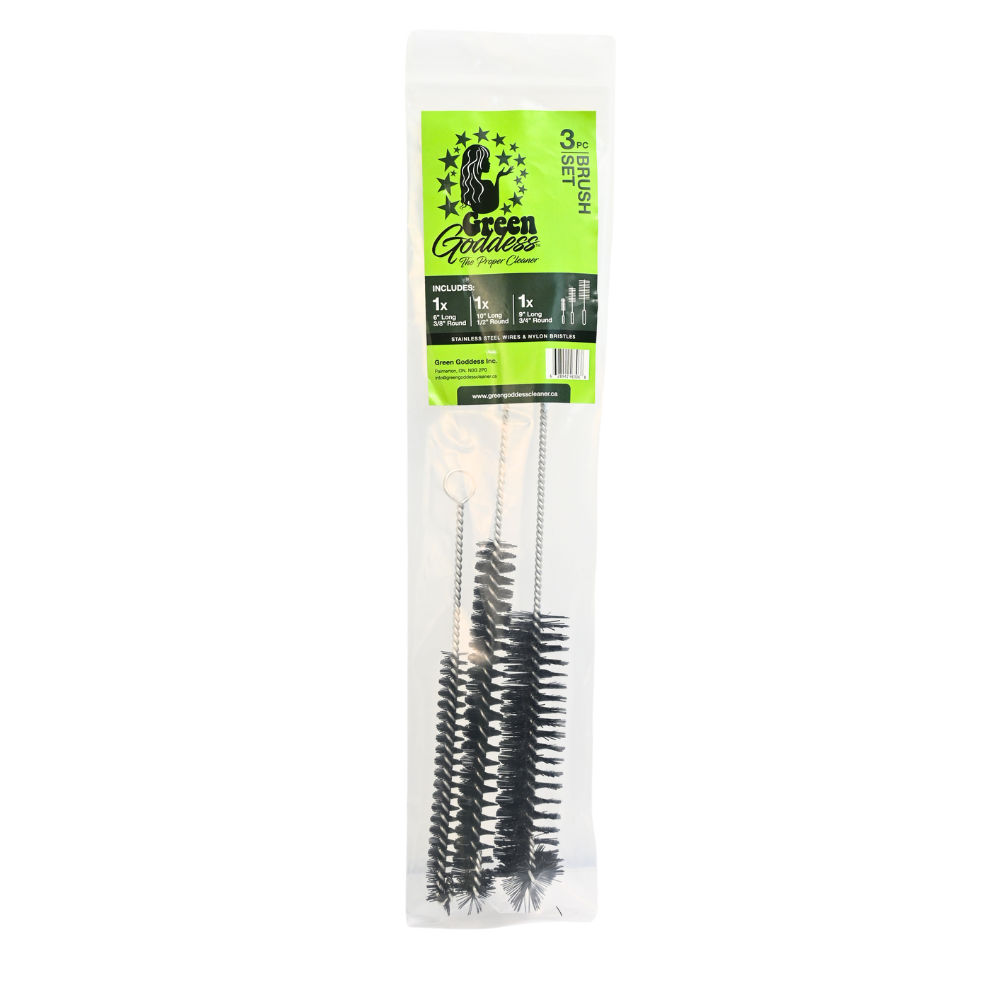 Green Goddess 3pc Cleaning Brush Set