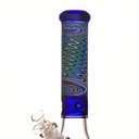 14" 7mm Arsenal Whirlpool Wave Glass Bong