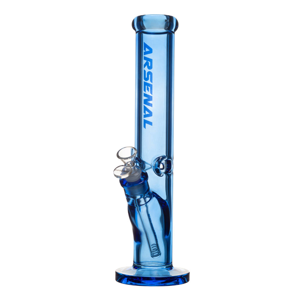 14" 5mm Arsenal Straight Stem Glass Bong