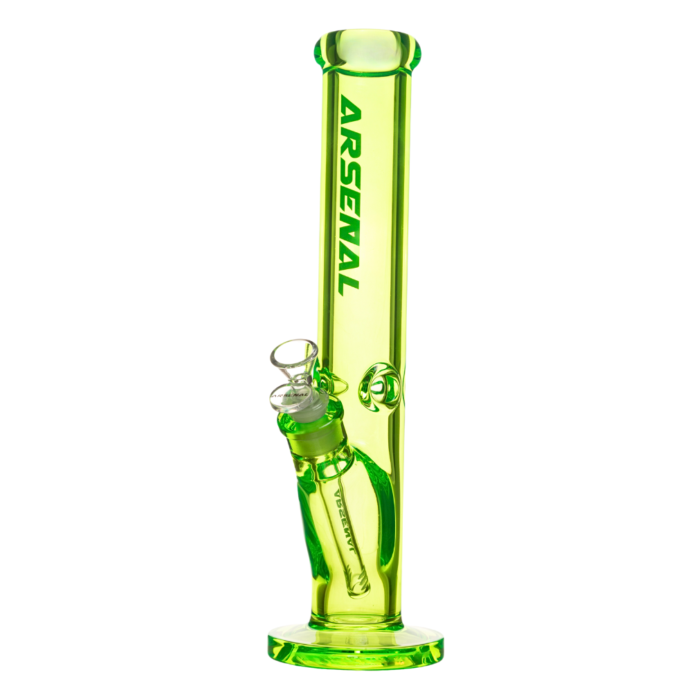 14" 5mm Arsenal Straight Stem Glass Bong