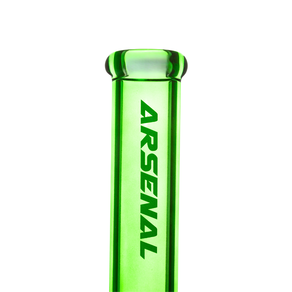 14" 5mm Arsenal Straight Stem Glass Bong