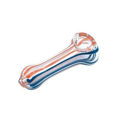 3" Spiral Glass Hand Pipe - 15ct