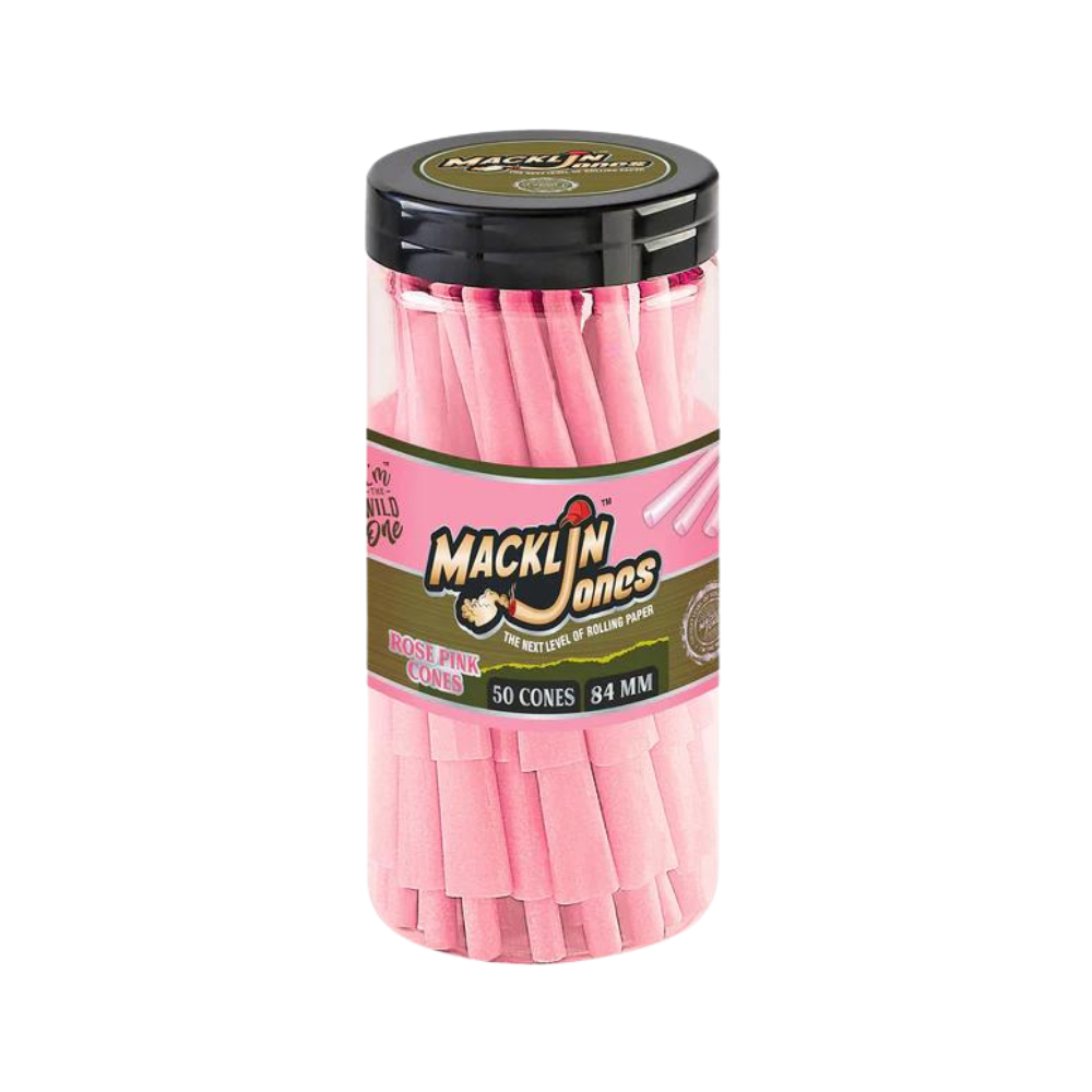 Macklin Jones Rose Pink Pre-Rolled Cones - 50ct