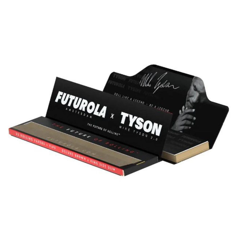 Futurola X Tyson 2.0 KS Rolling Papers + Tips - 24ct