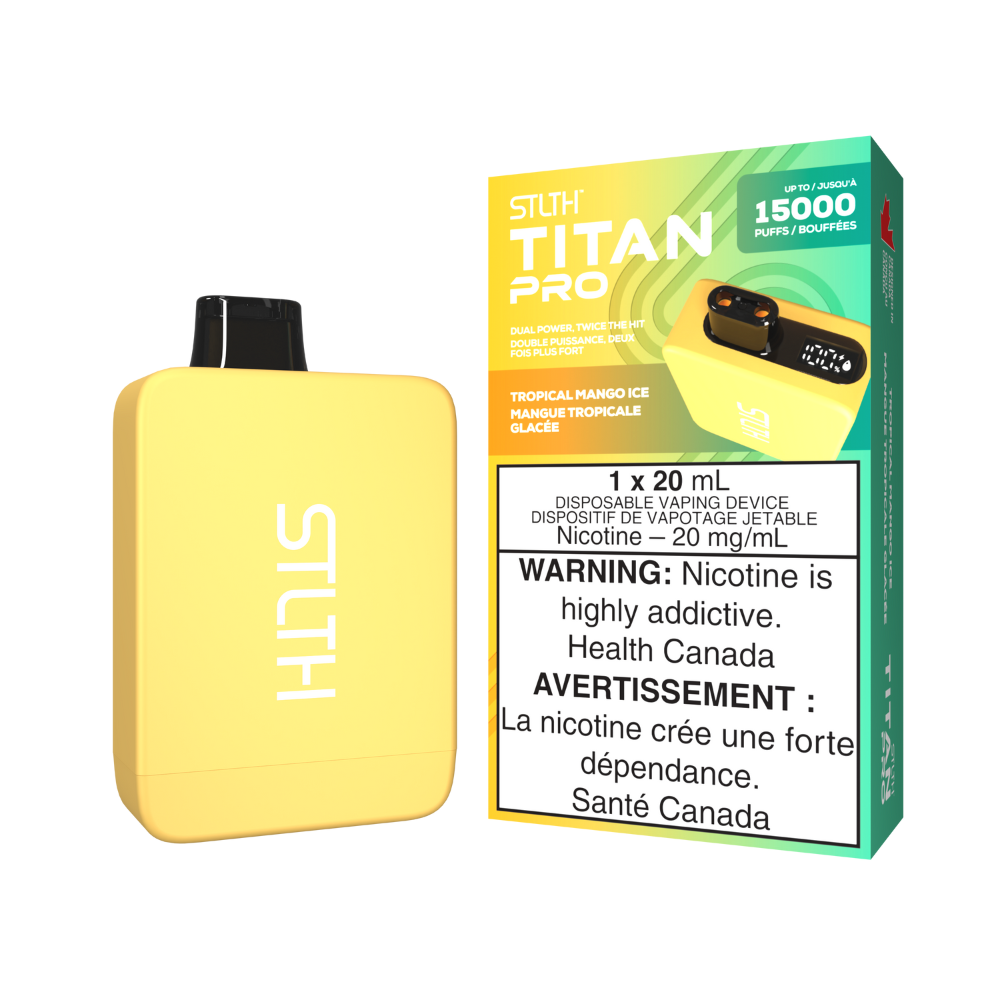 STLTH Titan Pro 15K Disposable Vape - 5ct