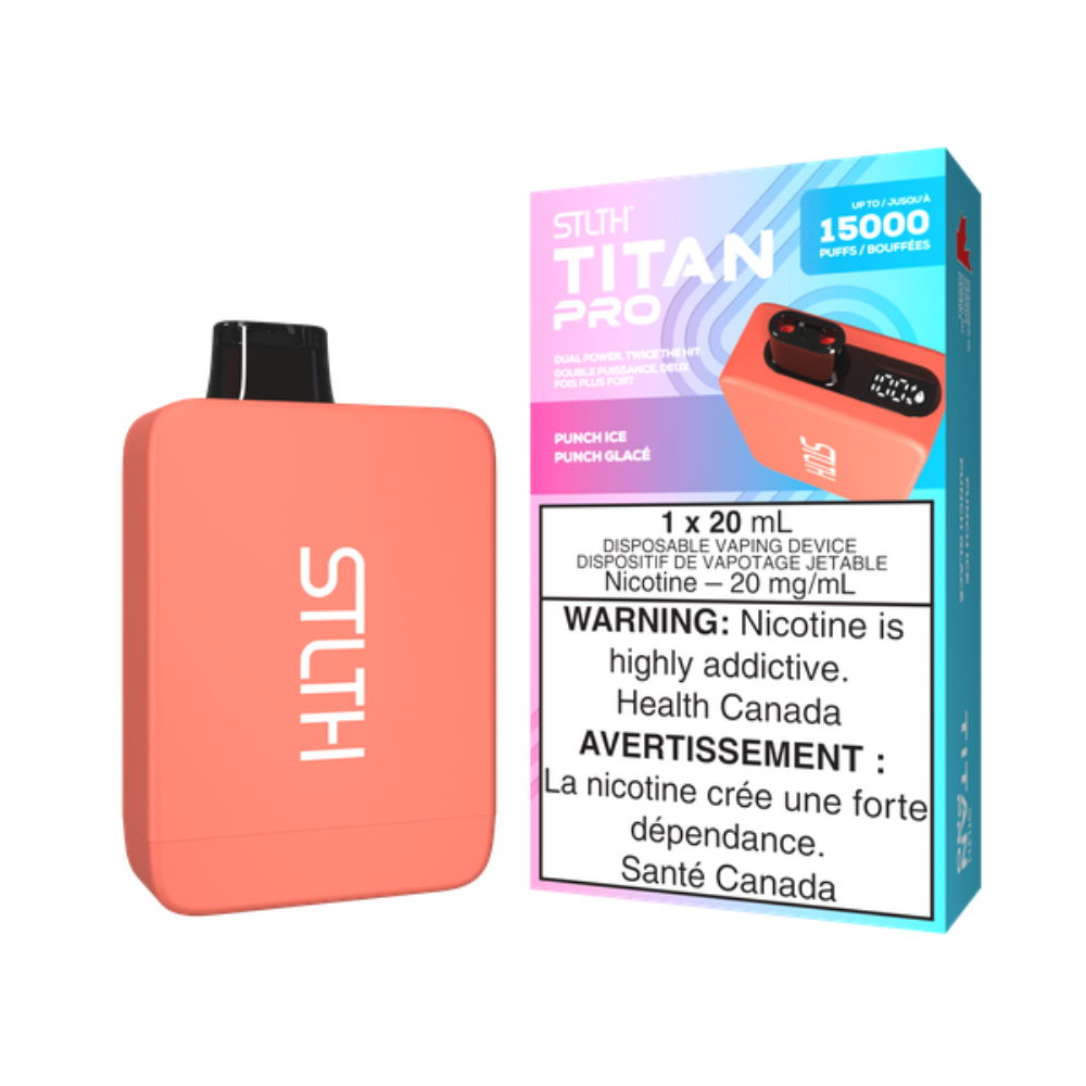 STLTH Titan Pro 15K Disposable Vape - 5ct