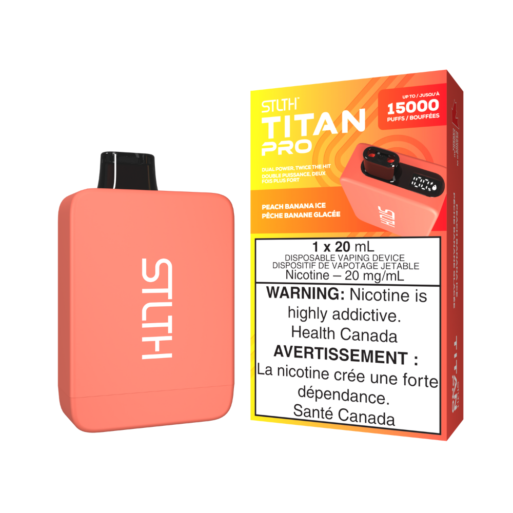 STLTH Titan Pro 15K Disposable Vape - 5ct