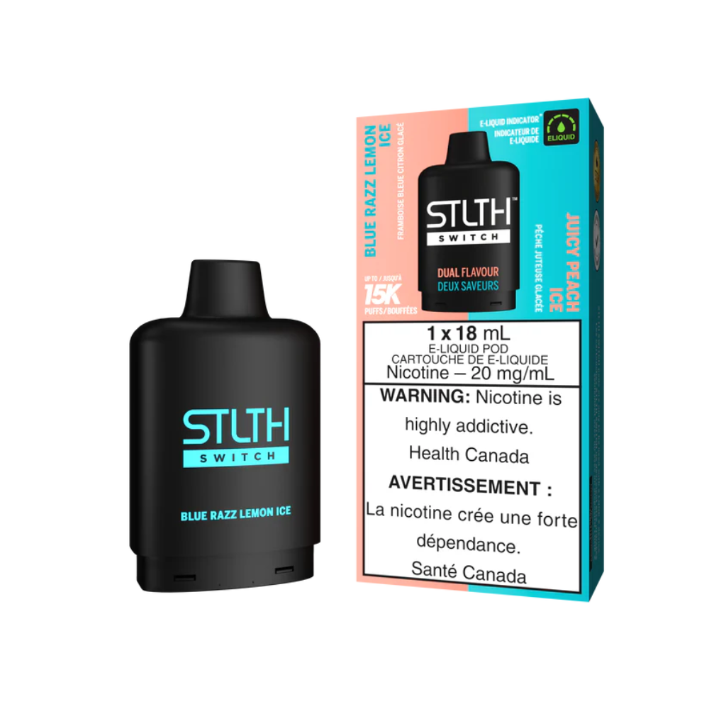 STLTH Switch 15K Dual Flavour Pre Filled Pods - 5ct