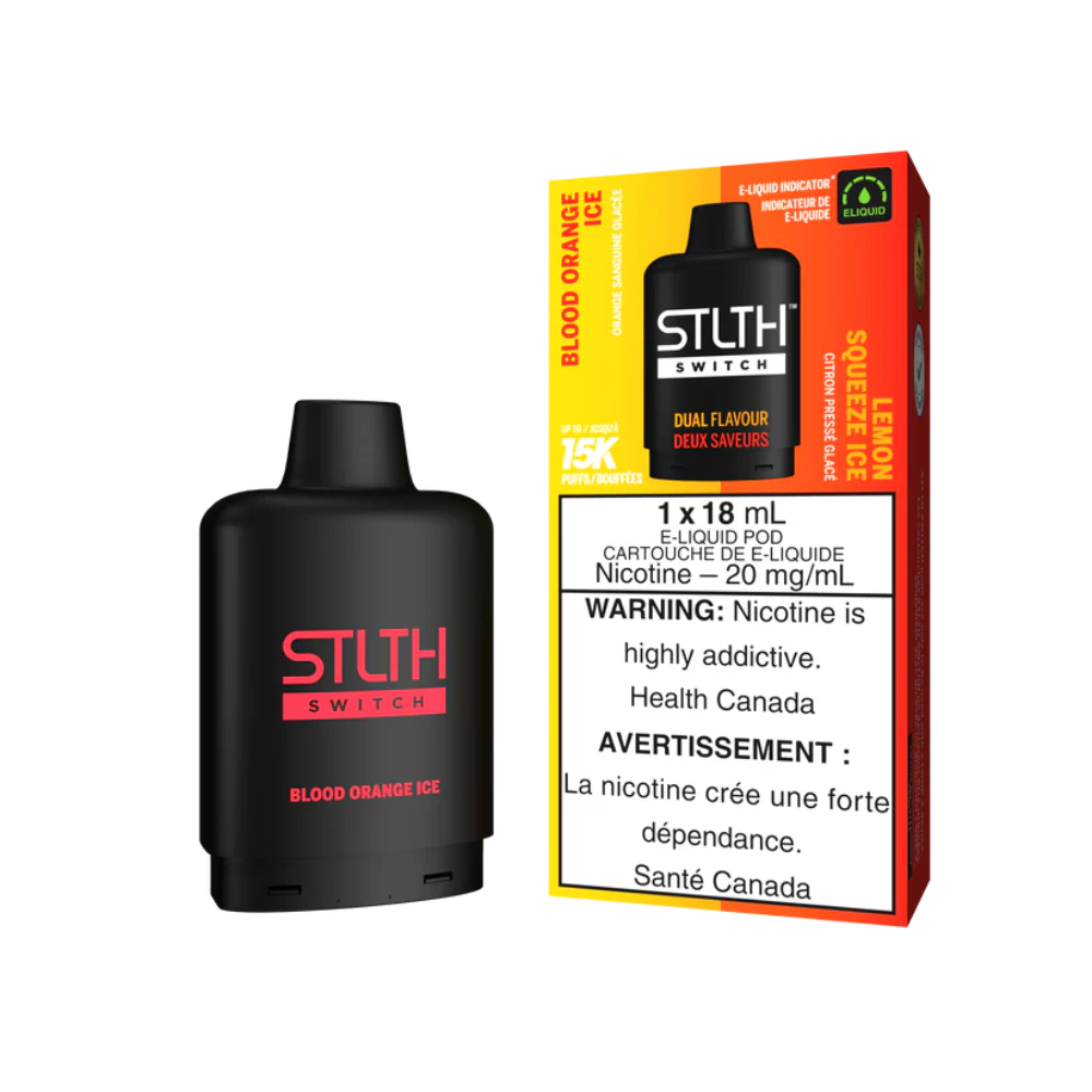 STLTH Switch 15K Dual Flavour Pre Filled Pods - 5ct