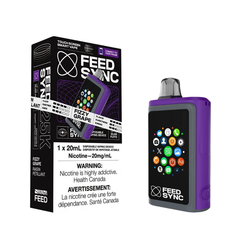 (Bundle) New Flavors FEED SYNC Disposable Vape - 11ct