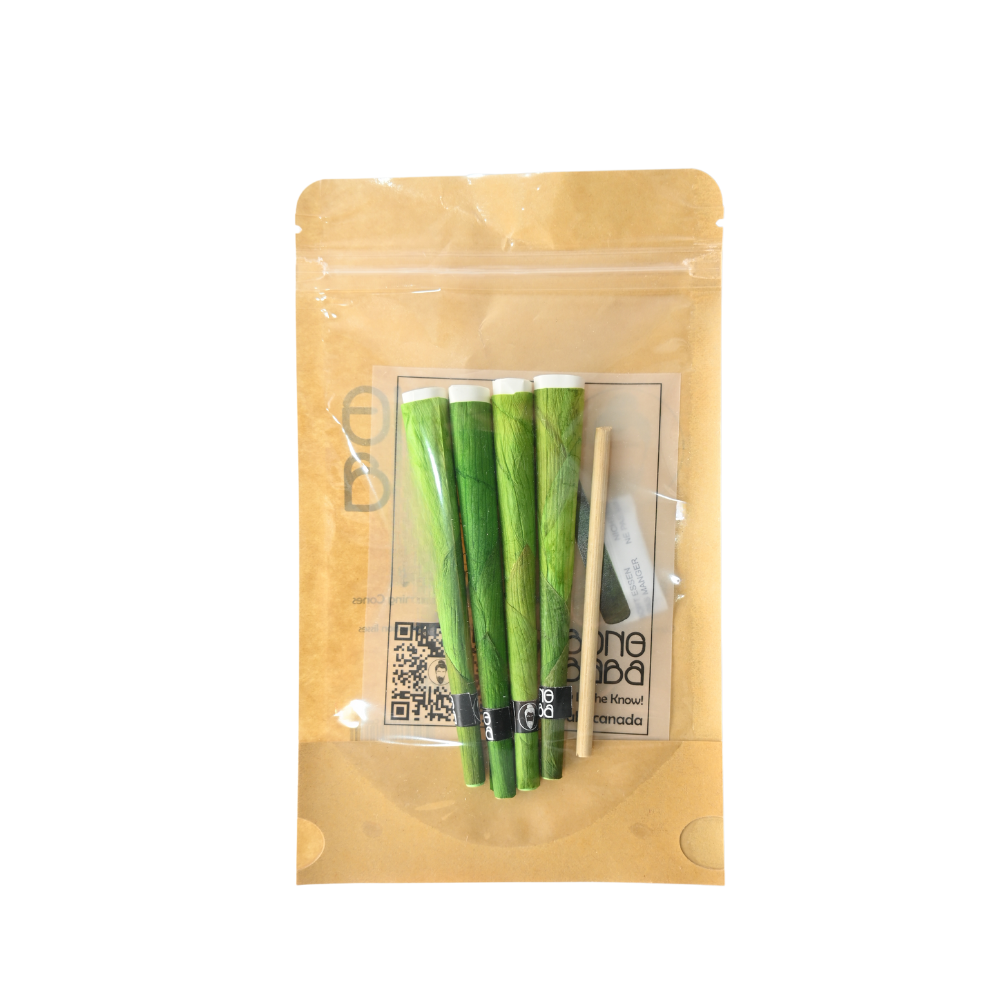 Bong Baba Green Lotus Cones - 10ct