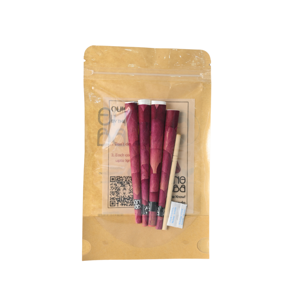 Bong Baba Red Rose Cones - 10ct