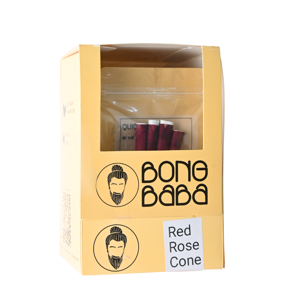 Bong Baba Red Rose Cones - 10ct